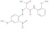 2-[2-(4-methoxy-2-nitrophenyl)diazen-1-yl]-N-(2-methoxyphenyl)-3-oxobutanamide