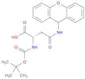 L-Asparagine, N2-[(1,1-dimethylethoxy)carbonyl]-N-9H-xanthen-9-yl-