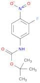 (3-Fluoro-4-nitrophenyl)carbamic acid tert-butyl ester
