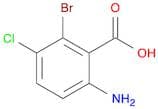 Benzoic acid, 6-amino-2-bromo-3-chloro-