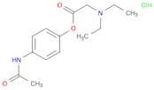 N,N-Diethylglycine 4-(acetylamino)phenyl ester hydrochloride