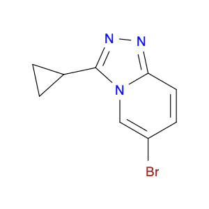 1,2,4-Triazolo[4,3-a]pyridine, 6-bromo-3-cyclopropyl-