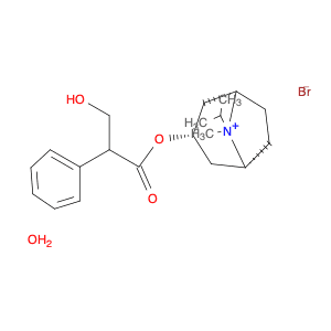 8-Azoniabicyclo[3.2.1]octane,3-(3-hydroxy-1-oxo-2-phenylpropoxy)-8-methyl-8-(1-methylethyl)-, brom…