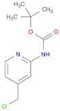 tert-butyl N-[4-(chloromethyl)pyridin-2-yl]carbamate