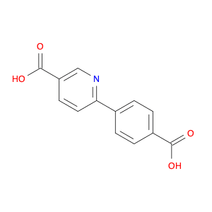 3-Pyridinecarboxylic acid, 6-(4-carboxyphenyl)-
