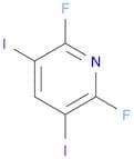 Pyridine, 2,6-difluoro-3,5-diiodo-