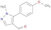 5-(4-Methoxyphenyl)-1-methyl-1H-pyrazole-4-carboxaldehyde