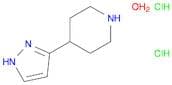 Piperidine, 4-(1H-pyrazol-3-yl)-, dihydrochloride