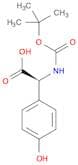 Benzeneacetic acid,a-[[(1,1-dimethylethoxy)carbonyl]amino]-4-hydroxy-, (aS)-