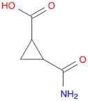 2-(Aminocarbonyl)cyclopropanecarboxylic acid