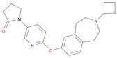 1-(6-((3-Cyclobutyl-2,3,4,5-tetrahydro-1H-benzo[d]azepin-7-yl)oxy)pyridin-3-yl)pyrrolidin-2-one