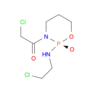 2H-1,3,2-Oxazaphosphorin-2-amine,3-(chloroacetyl)-N-(2-chloroethyl)tetrahydro-, 2-oxide, (R)-