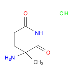 2,6-Piperidinedione, 3-amino-3-methyl-, monohydrochloride