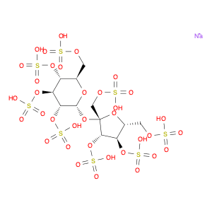 a-D-Glucopyranoside, 1,3,4,6-tetra-O-sulfo-b-D-fructofuranosyl,tetrakis(hydrogen sulfate), octasod…