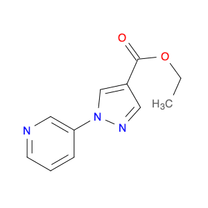 1H-Pyrazole-4-carboxylic acid, 1-(3-pyridinyl)-, ethyl ester