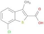 7-Chloro-3-Methylbenzo[b]Thiophene-2-Carboxylic Acid