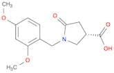 (S)-1-(2,4-Dimethoxybenzyl)-5-oxopyrrolidine-3-carboxylic acid