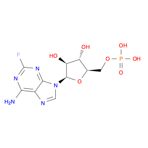 {[(2R,3S,4S,5R)-5-(6-amino-2-fluoro-9H-purin-9-yl)-3,4-dihydroxyoxolan-2-yl]methoxy}phosphonic acid
