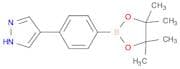 1H-Pyrazole, 4-[4-(4,4,5,5-tetramethyl-1,3,2-dioxaborolan-2-yl)phenyl]-