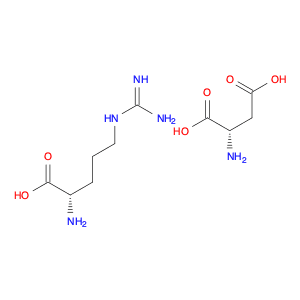 L-Aspartic acid, compd. with L-arginine (1:1)OTHER CA INDEX NAMES:L-Arginine, L-aspartate (1:1)