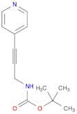 tert-butyl N-[3-(pyridin-4-yl)prop-2-yn-1-yl]carbamate