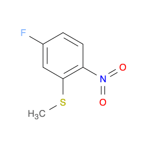 4-Fluoro-2-(methylsulfanyl)-1-nitrobenzene