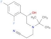 (S)-3-(tert-Butyl(2-(2,4-difluorophenyl)-2-hydroxyethyl)amino)propanenitrile