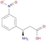 Benzenepropanoic acid, b-amino-3-nitro-, (bR)-