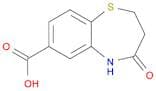 1,5-Benzothiazepine-7-carboxylic acid, 2,3,4,5-tetrahydro-4-oxo-