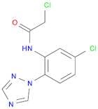 2-Chloro-n-[5-chloro-2-(1h-1,2,4-triazol-1-yl)phenyl]acetamide