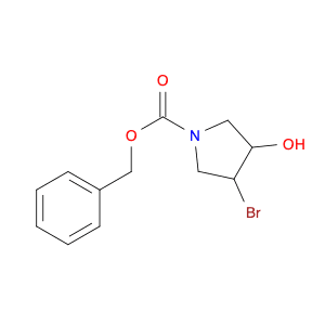 Benzyl 3-bromo-4-hydroxypyrrolidine-1-carboxylate