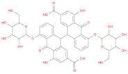 [9,9'-Bianthracene]-2,2'-dicarboxylic acid,5,5'-bis(b-D-glucopyranosyloxy)-9,9',10,10'-tetrahydro-…