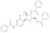 Cytidine, N-benzoyl-2'-deoxy-2'-fluoro-2'-methyl-, 3',5'-dibenzoate,(2'R)-