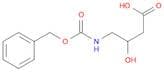 4-(((benzyloxy)carbonyl)amino)-3-hydroxybutanoic acid