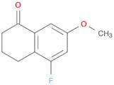 1(2H)-Naphthalenone, 5-fluoro-3,4-dihydro-7-methoxy-