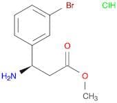 (R)-Methyl 3-amino-3-(3-bromophenyl)propanoate hcl
