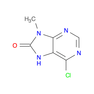 8H-Purin-8-one, 6-chloro-7,9-dihydro-9-methyl-