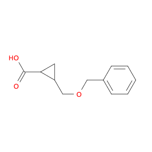 Cyclopropanecarboxylic acid, 2-[(phenylmethoxy)methyl]-