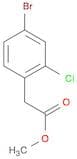 Benzeneacetic acid, 4-bromo-2-chloro-, methyl ester
