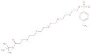 3,6,9,12,15-Pentaoxaoctadecan-18-oic acid,1-[[(4-methylphenyl)sulfonyl]oxy]-, 1,1-dimethylethyl es…