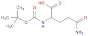 5-Amino-2-((tert-butoxycarbonyl)amino)-5-oxopentanoic acid