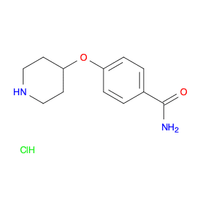 4-(Piperidin-4-yloxy)benzamide hydrochloride