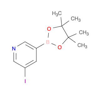 3-iodo-5-(4,4,5,5-tetramethyl-1,3,2-dioxaborolan-2-yl)-Pyridine