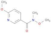 3-Pyridinecarboxamide, N,6-dimethoxy-N-methyl-