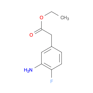 Benzeneacetic acid, 3-amino-4-fluoro-, ethyl ester