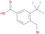 4-(bromomethyl)-3-(trifluoromethyl)benzoic acid