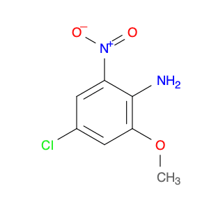 Benzenamine, 4-chloro-2-methoxy-6-nitro-