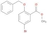 Methyl 2-(benzyloxy)-5-bromobenzoate
