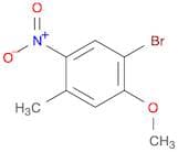 1-bromo-2-methoxy-4-methyl-5-nitro-benzene