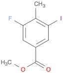 Methyl 3-fluoro-5-iodo-4-methylbenzoate